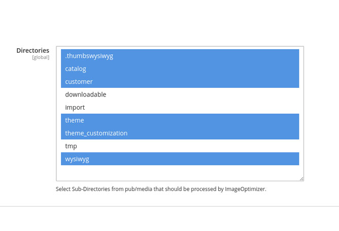 Magento 2 ImageOptimizer – Ladezeitoptimierung Screenshot
