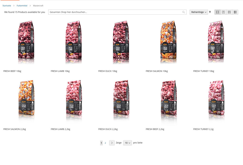 Magento 2 PIM System Screenshot