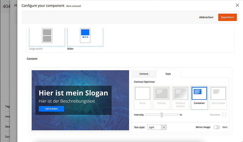 ProLine Pagebuilder Screenshot