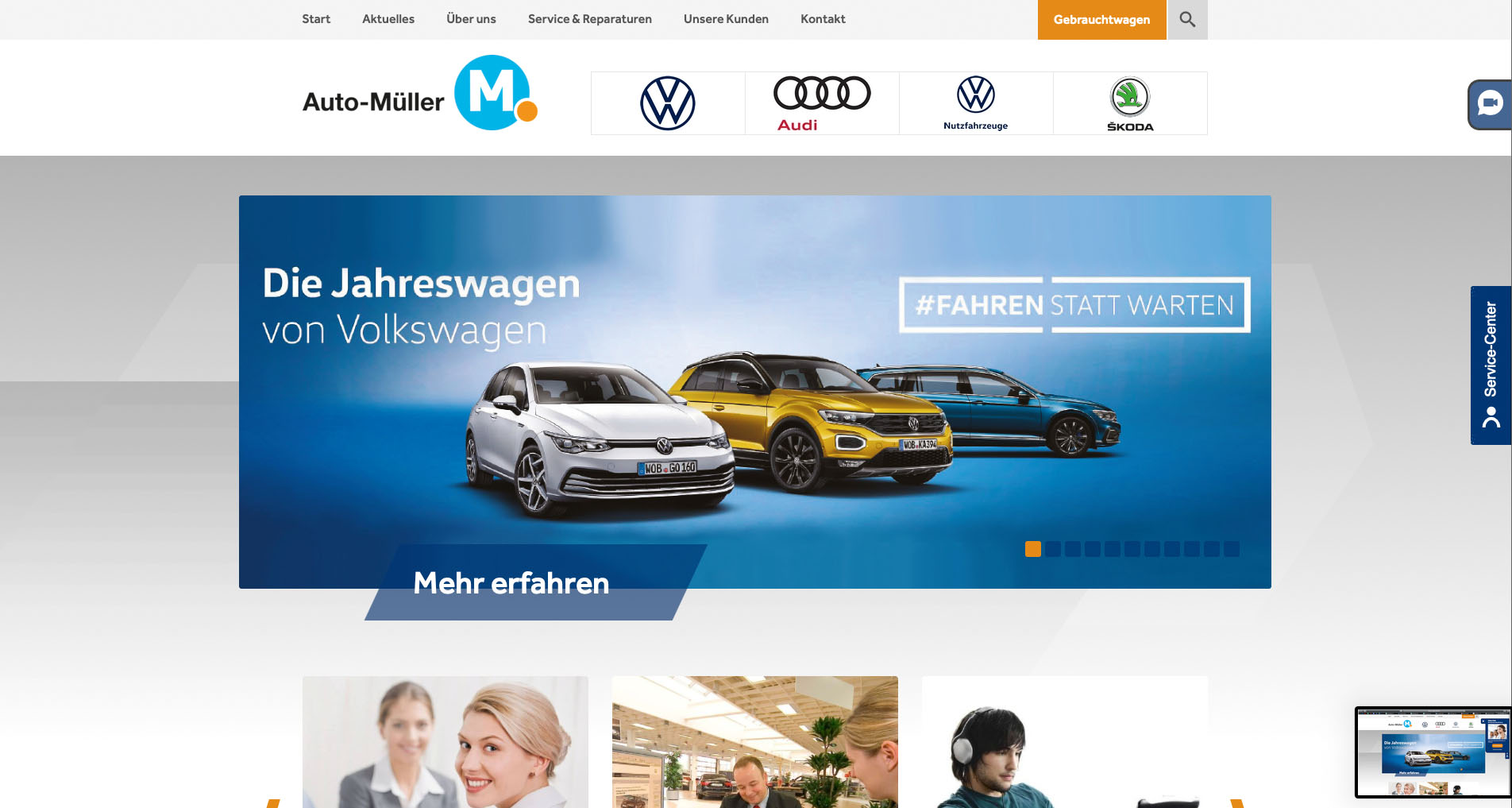 Auto-Mueller Screenshot