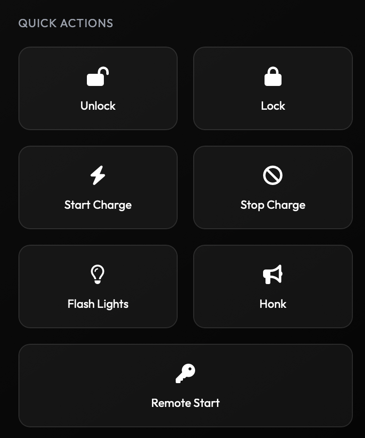 Tesspilot - Tesla Dashboard für Fahrzeug- und Flottenveraltung Screenshot